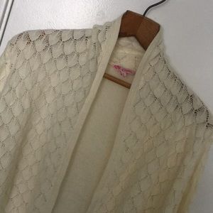 Cream cardigan